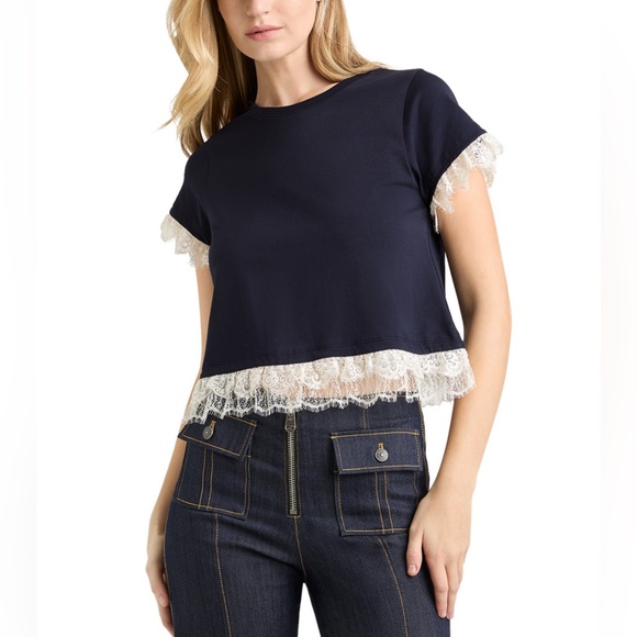 Cinq a Sept Ami Tee - Picture 1 of 4